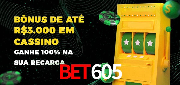 BET605 melhor bônus de depósito
